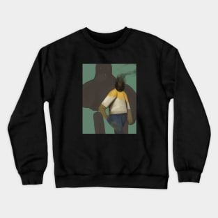 smoking shadow Crewneck Sweatshirt